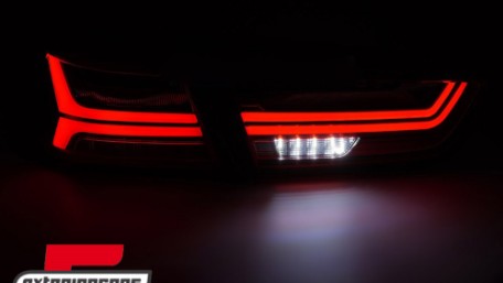 Full LED stražnja svjetla SEQ žmigavci (crvena) / Mitsubishi Lancer 8 limuzina (2007-2017), LDMI11