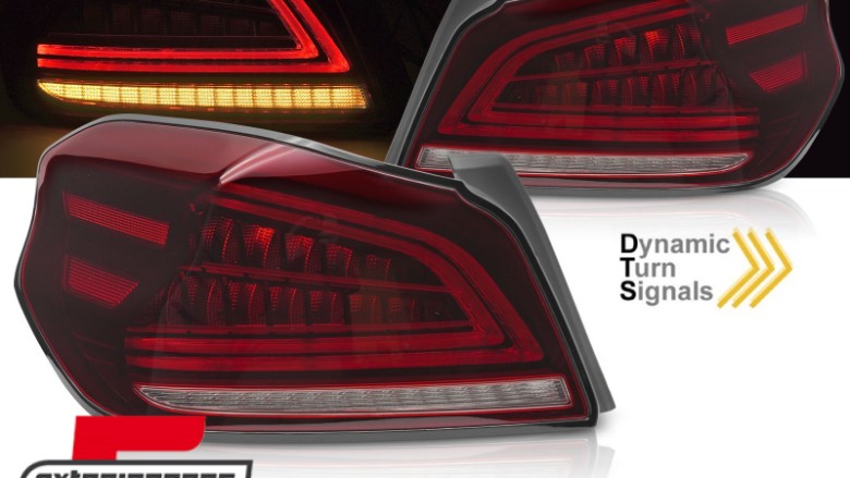 Full LED stražnja svjetla SEQ žmigavci (crvena) / Subaru WRX (2014-2021), LDSU11