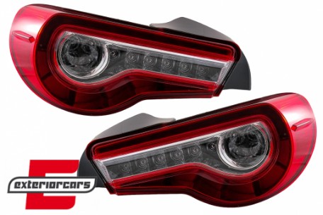 Full LED stražnja svjetla SEQ žmigavci (crvena) / Toyota GT86 (2012-2021), LDTO53