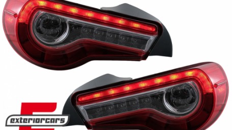 Full LED stražnja svjetla SEQ žmigavci (crvena) / Toyota GT86 (2012-2021), LDTO53