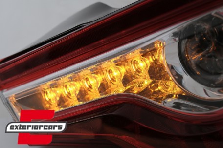 Full LED stražnja svjetla SEQ žmigavci (crvena) / Toyota GT86 (2012-2021), LDTO53