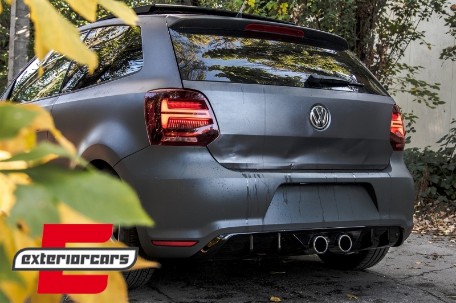 Full LED stražnja svjetla SEQ žmigavci (crvena) / VW Polo 6R 6C (2009-2017), LDVWV4