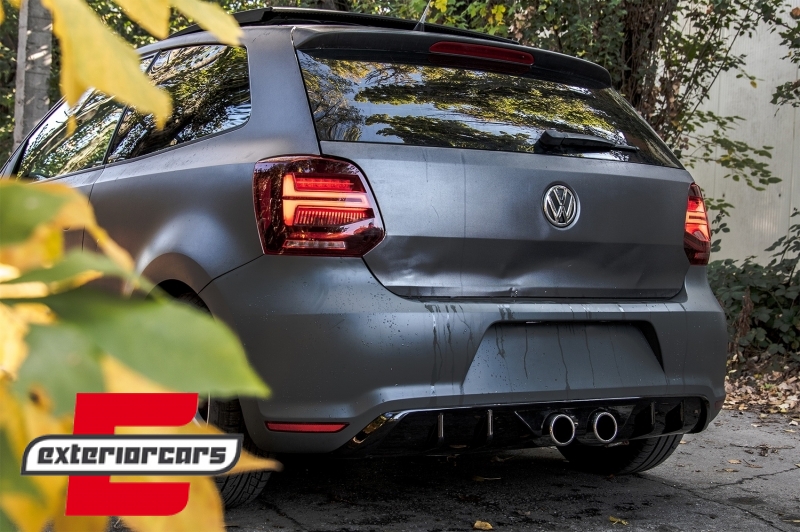 Full LED stražnja svjetla SEQ žmigavci (crvena) / VW Polo 6R 6C (2009-2017), LDVWV4