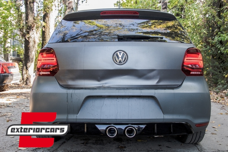 Full LED stražnja svjetla SEQ žmigavci (crvena) / VW Polo 6R 6C (2009-2017), LDVWV4
