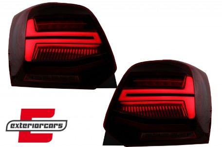Full LED stražnja svjetla SEQ žmigavci (crvena) / VW Polo 6R 6C (2009-2017), LDVWV4