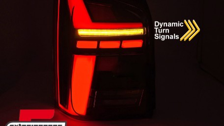 Full LED stražnja svjetla SEQ žmigavci (crvena) / VW T5 T5.1 (2003-2015), LDVWW8