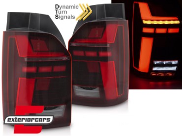 Full LED stražnja svjetla SEQ žmigavci (crvena) / VW Transporter T6 T6.1 (2015-2023), LDVWX0