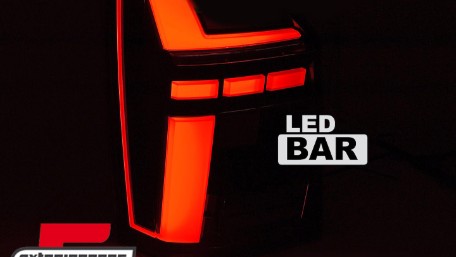Full LED stražnja svjetla SEQ žmigavci (crvena) / VW Transporter T6 T6.1 (2015-2023), LDVWX0