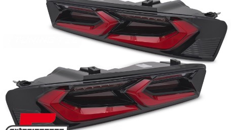 Full LED stražnja svjetla SEQ žmigavci (crvena/crna) / Chevrolet Camaro (05.2015-2018), LDCT07