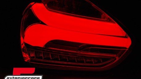 Full LED stražnja svjetla SEQ žmigavci (crvena/crna) / Ford Focus 3 Hatchback Facelift (2015-2018), LDFO69