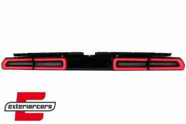 Full LED stražnja svjetla SEQ žmigavci (crvena/kristal) / Dodge Challenger (2008-2014), TLDOGCHA3