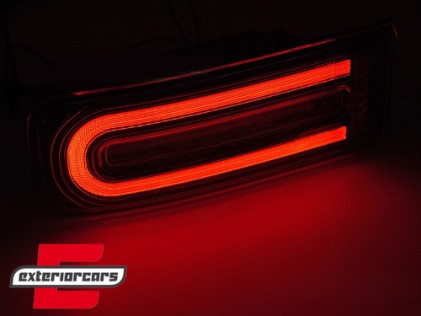 Full LED stražnja svjetla SEQ žmigavci (crvena/kristal) / Mercedes G-klasa W463 (2018-2024) W465 (2024-), LDMEG6