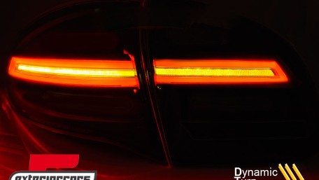 Full LED stražnja svjetla SEQ žmigavci (crvena/kristal) / Porsche Cayenne 958 (2010-2014), LDPO33