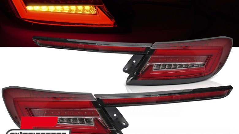 Full LED stražnja svjetla SEQ žmigavci (crvena/kristal) / Toyota GR86 (2021-), LDTO23