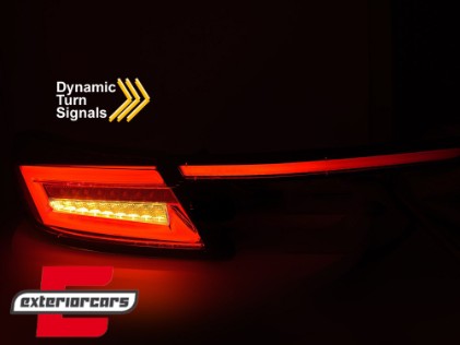 Full LED stražnja svjetla SEQ žmigavci (crvena/kristal) / Toyota GR86 (2021-), LDTO23