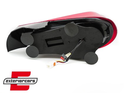 Full LED stražnja svjetla SEQ žmigavci (crvena/kristal) / Toyota GT86 (2012-2019), LDTO36