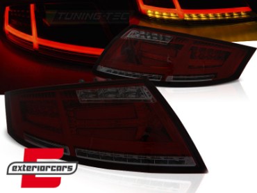 Full LED stražnja svjetla SEQ žmigavci (crvena/smoke) / Audi TT 8J (2006-2014), LDAUD2