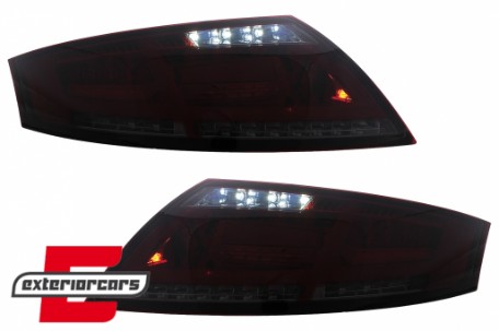 Full LED stražnja svjetla SEQ žmigavci (crvena/smoke) / Audi TT 8J (2006-2014), LDAUD2