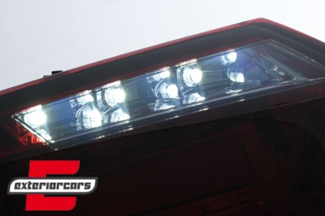 Full LED stražnja svjetla SEQ žmigavci (crvena/smoke) / Audi TT 8J (2006-2014), LDAUD2