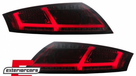 Full LED stražnja svjetla SEQ žmigavci (crvena/smoke) / Audi TT 8J (2006-2014), LDAUD2