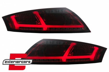 Full LED stražnja svjetla SEQ žmigavci (crvena/smoke) / Audi TT 8J (2006-2014), LDAUD2