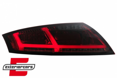 Full LED stražnja svjetla SEQ žmigavci (crvena/smoke) / Audi TT 8J (2006-2014), LDAUD2