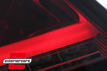 Full LED stražnja svjetla SEQ žmigavci (crvena/smoke) / Audi TT 8J (2006-2014), LDAUD2