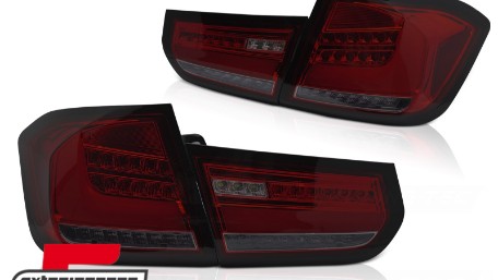 Full LED stražnja svjetla SEQ žmigavci (crvena/smoke) / BMW serije 3 F30 F35 (2011-2014), LDBMJ6