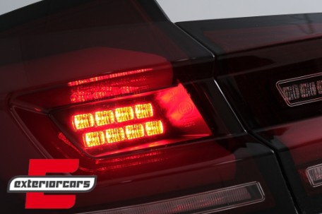 Full LED stražnja svjetla SEQ žmigavci (crvena/smoke) / BMW serije 5 F10 (2010-2017) limuzina, LDBMJ2