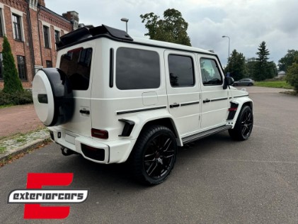 Full LED stražnja svjetla SEQ žmigavci (crvena/smoke) / Mercedes G-klasa W463 Facelift (2018-2024), TLMBW463NLS