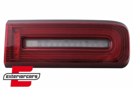 Full LED stražnja svjetla SEQ žmigavci (crvena/smoke) / Mercedes G-klasa W463 Facelift (2018-2024), TLMBW463NLS