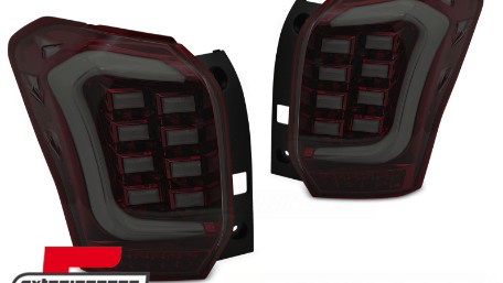 Full LED stražnja svjetla SEQ žmigavci (crvena/smoke) / Subaru Forester IV (2013-2018), LDSU02