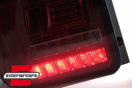 Full LED stražnja svjetla SEQ žmigavci (crvena/smoke) / Volkswagen T5.1 (2010-2015), LDVWO7