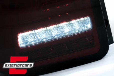 Full LED stražnja svjetla SEQ žmigavci (crvena/smoke) / Volkswagen T5.1 (2010-2015), LDVWO7