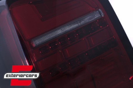 Full LED stražnja svjetla SEQ žmigavci (crvena/smoke) / Volkswagen T5.1 (2010-2015), LDVWO7