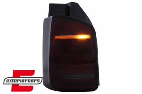 Full LED stražnja svjetla SEQ žmigavci (crvena/smoke) / Volkswagen T5.1 (2010-2015), LDVWO7