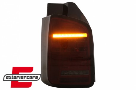 Full LED stražnja svjetla SEQ žmigavci (crvena/smoke) / Volkswagen T5.1 (2010-2015), LDVWO7