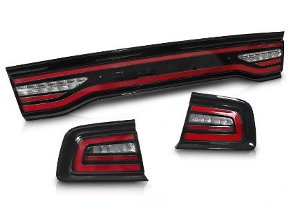 Full LED stražnja svjetla SEQ žmigavci / Dodge Charger (2011-2015), LDDO01