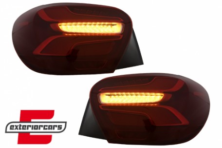 Full LED stražnja svjetla SEQ žmigavci Facelift dizajn (crvena) / Mercedes A-klasa W176 (2013-08.2015), TLMBW176FR