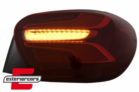 Full LED stražnja svjetla SEQ žmigavci Facelift dizajn (crvena) / Mercedes A-klasa W176 (2013-08.2015), TLMBW176FR