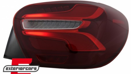 Full LED stražnja svjetla SEQ žmigavci Facelift dizajn (crvena) / Mercedes A-klasa W176 (2013-08.2015), TLMBW176FR