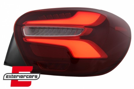 Full LED stražnja svjetla SEQ žmigavci Facelift dizajn (crvena) / Mercedes A-klasa W176 (2013-08.2015), TLMBW176FR