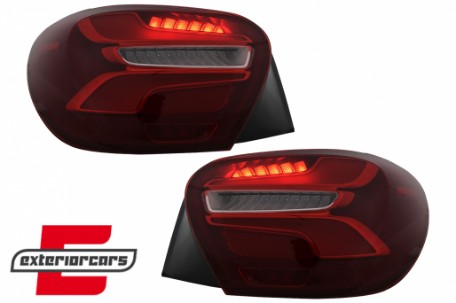Full LED stražnja svjetla SEQ žmigavci Facelift dizajn (crvena) / Mercedes A-klasa W176 (2013-08.2015), TLMBW176FR