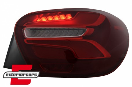 Full LED stražnja svjetla SEQ žmigavci Facelift dizajn (crvena) / Mercedes A-klasa W176 (2013-08.2015), TLMBW176FR