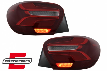 Full LED stražnja svjetla SEQ žmigavci Facelift dizajn (crvena) / Mercedes A-klasa W176 (2013-08.2015), TLMBW176FR