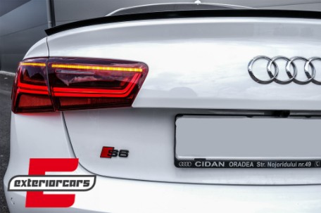 Full LED stražnja svjetla SEQ žmigavci Facelift dizajn (crvena/kristal) / Audi A6 4G C7 limuzina (2011-2014), LDAUG0