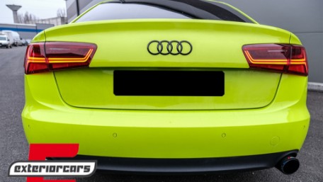 Full LED stražnja svjetla SEQ žmigavci Facelift dizajn (crvena/kristal) / Audi A6 4G C7 limuzina (2011-2014), LDAUG0