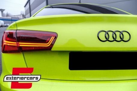Full LED stražnja svjetla SEQ žmigavci Facelift dizajn (crvena/kristal) / Audi A6 4G C7 limuzina (2011-2014), LDAUG0