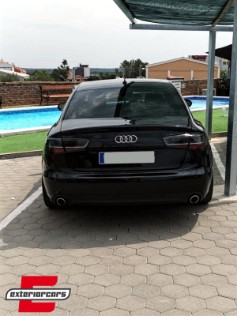 Full LED stražnja svjetla SEQ žmigavci Facelift dizajn (smoke) / Audi A6 4G C7 limuzina (2011-2014), LDAUG1