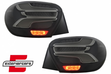 Full LED stražnja svjetla SEQ žmigavci Facelift dizajn (smoke) / Mercedes A-klasa W176 (2013-08.2015), TLMBW176FS